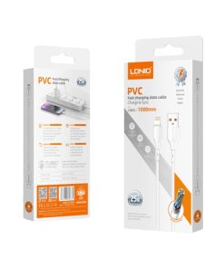 Cáp sạc LDNIO Lightning (1m) 25W Trắng LS841 (Copy)